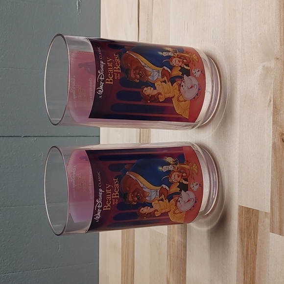 Disney Other - Disney Beauty and the Beast Burger King Collector's Cup Vintage